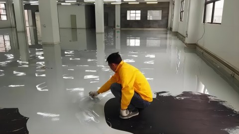 香河防腐防静电地坪,防腐防静电自流平地坪
